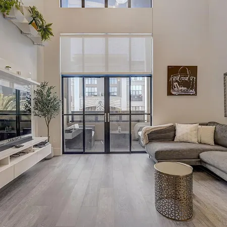 Modern Luxury Loft Facing Santana Row With Balcony Apartment